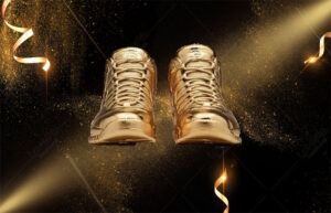 Sneakers Termahal Kolaborasi Solid Gold OVO x Air Jordans
